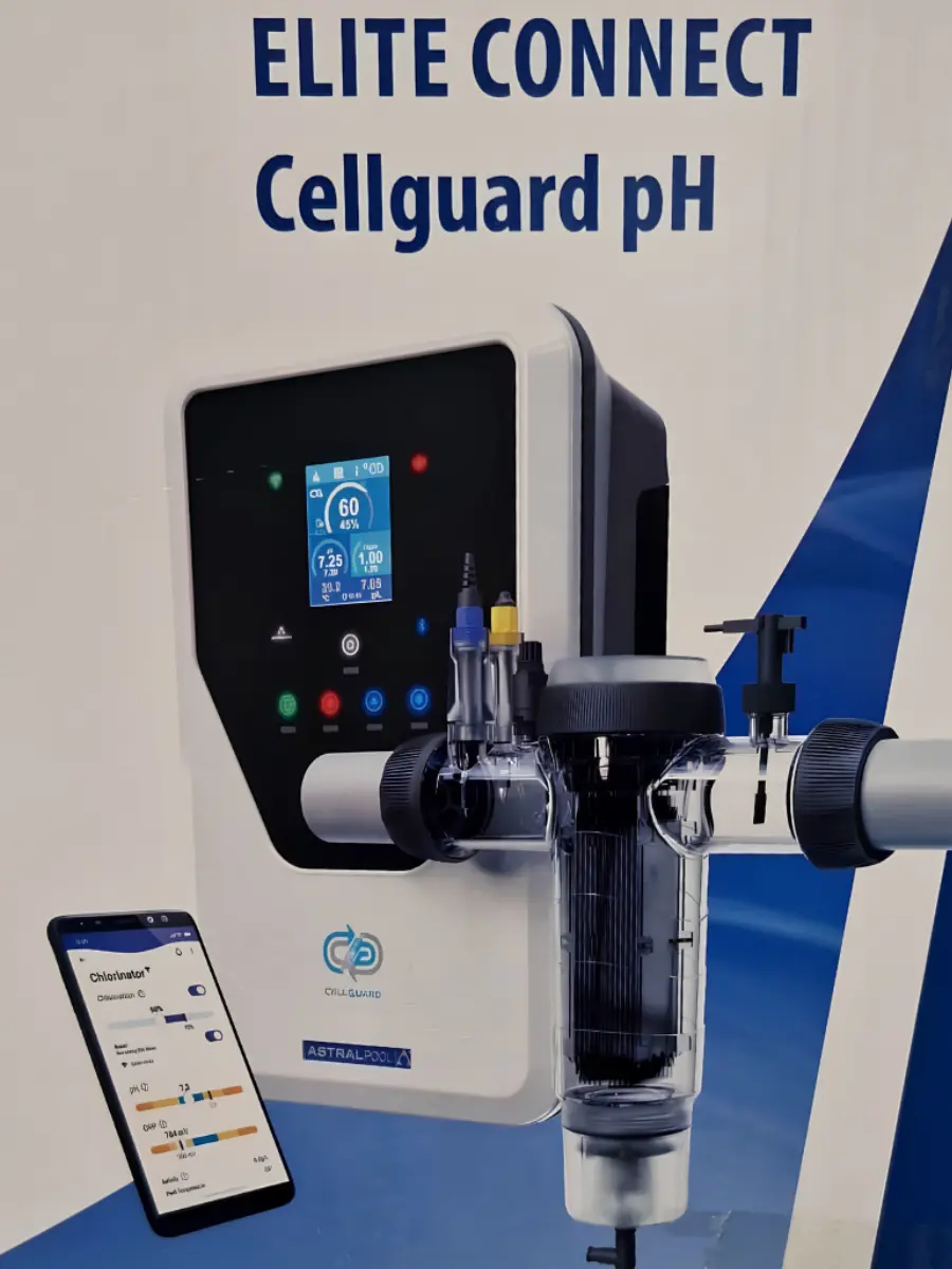 Control de piscina por aplicación móvil WiFi en Zaragoza